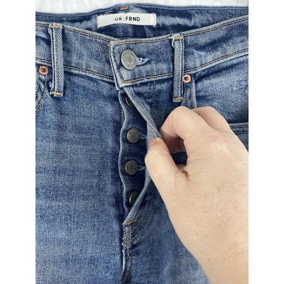 GRLFRND Jeans Size 24 Karolina in Sixpence Wash - Picture 8 of 11